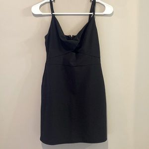 NWT! Abercrombie & Fitch black mini dress XS